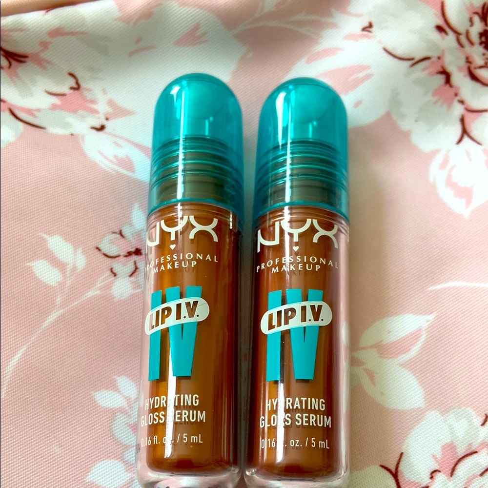 NYX Lip I.V. Hydrating Gloss Serum set of two